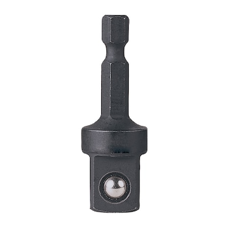 Grey Pneumatic 1/4" Hex x 1/2" Sq Adapter GP1412HA